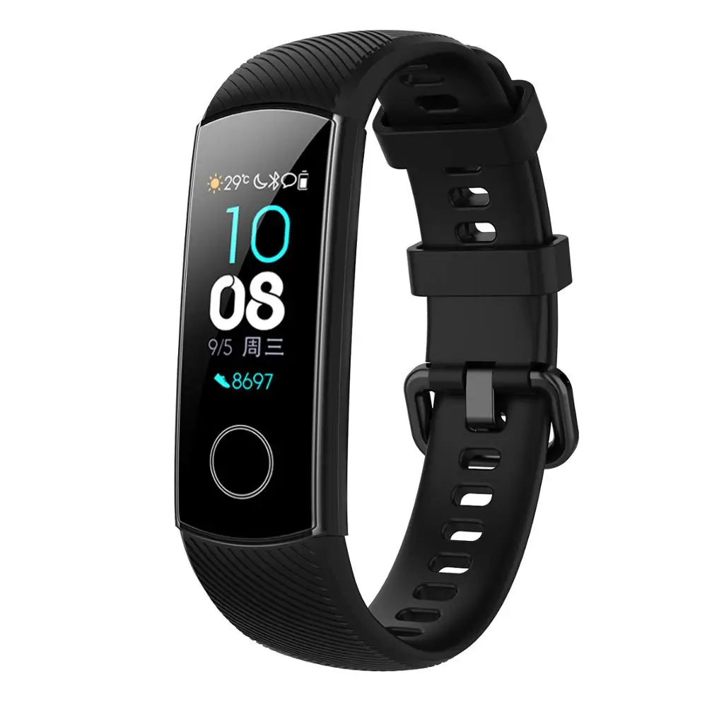 Браслет из ТПУ для Huawei Honor Band 3 Pro 4 band 5 аксессуары смарт трекера спортивные Ремешки