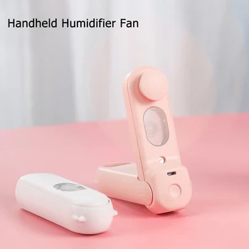 

Portable Handheld Mini Humidifier Water Supply Fan Cute Cooling Small Fan Mini Fan Cooling Air Conditioner Humidifier