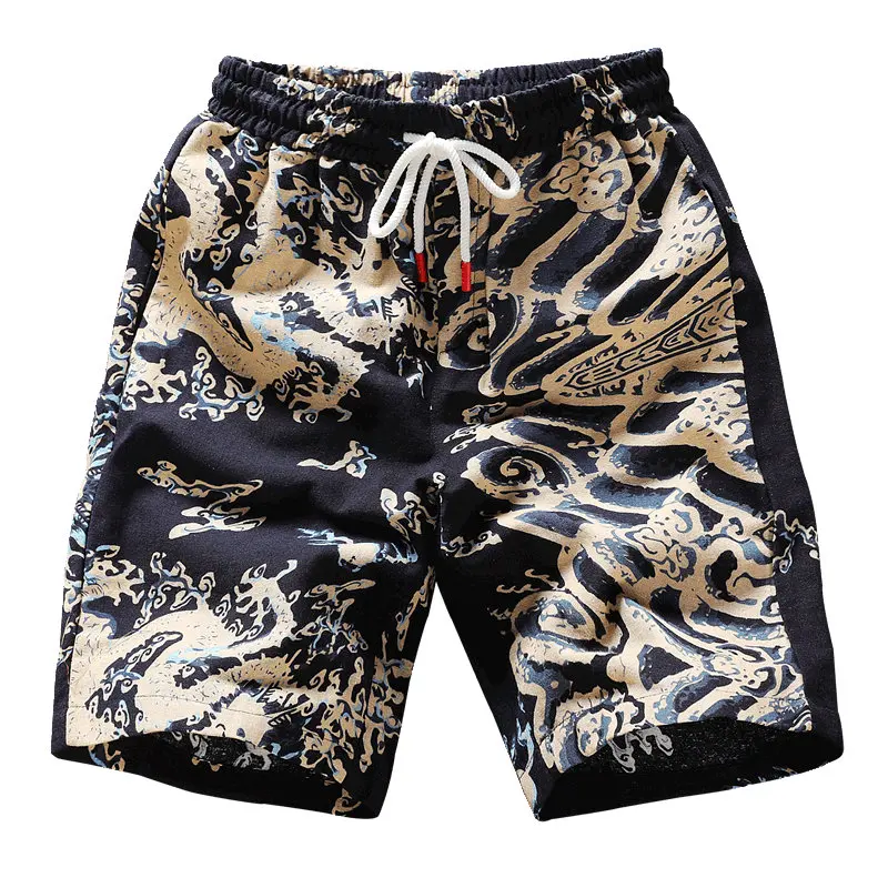 Mens Shorts Casual Shorts Men Drawstring Printed Male 2020 Streetwear Summer Fashion Men Shorts Cotton Beach Trousers Mens Shorts Casual Shorts Men Drawstring Printed Male 2020 Streetwear Summer Fashion Men Shorts Cotton Beach Trousers
