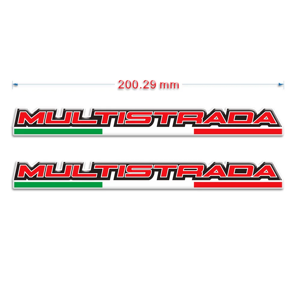 Танка для Ducati Multistrada 950 S 1260 1200 Grand Tour D/Air Pikes Peak Enouro логотип боковые наклейки защита