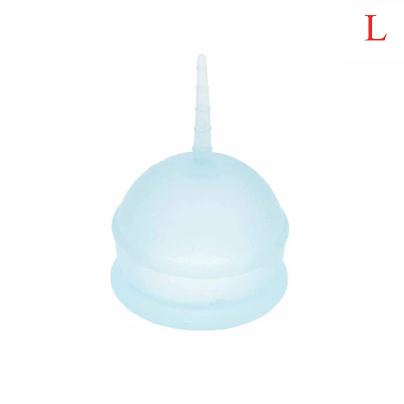 Силиконовая менструальная чашка Женская гигиена Дамская чашка Предотвращение бокового периода утечки чашка коллектор Менструальный vigin уход высокое качество - Цвет: BL-L