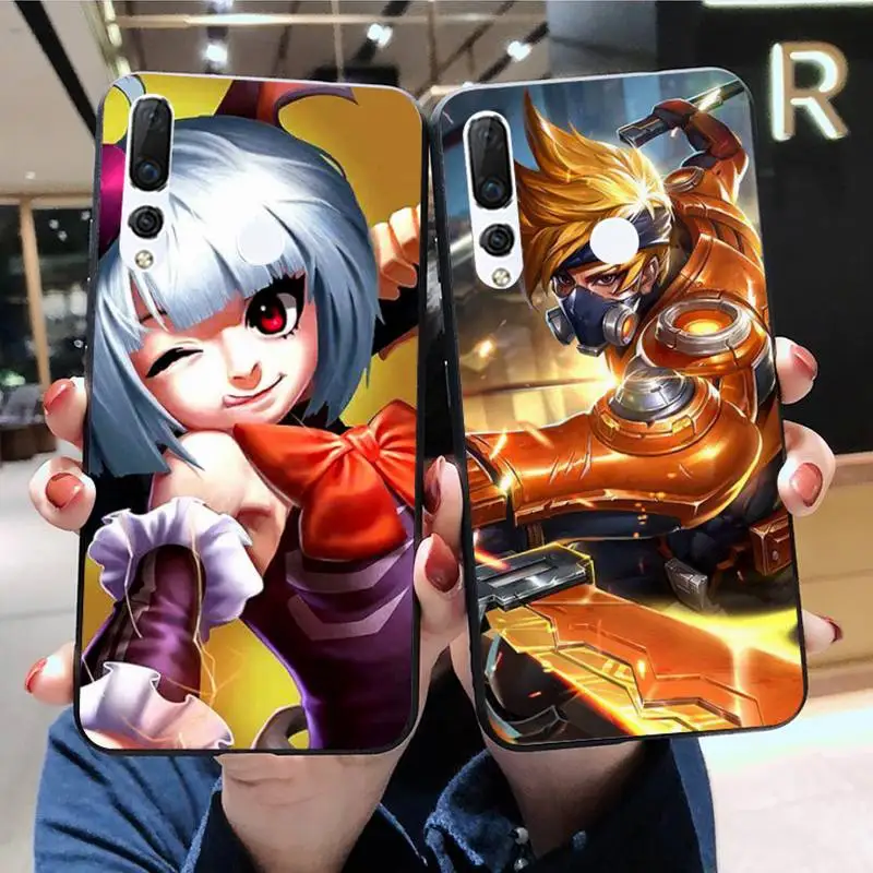 Черный мягкий чехол для мобильных игр Mobile Legends Top телефона Huawei Honor 30 20 10 9 8 8x 8c v30 Lite