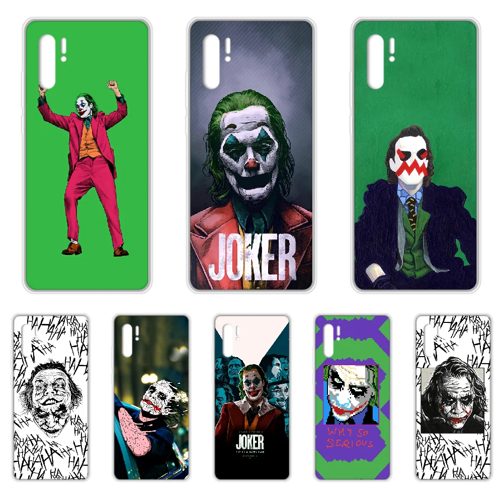 Чехол для телефона joker Heath 2019 DC HUAWEI p 8 9 10 20 30 40 P pro Smart 2017 Z lite прозрачный чехол с