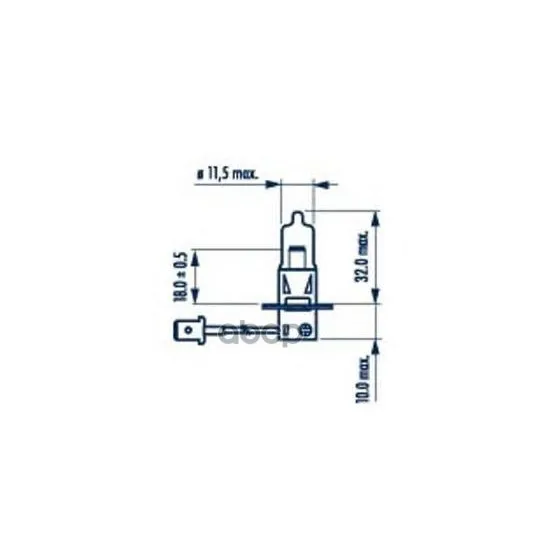 Лампа H3 Hd 24v 70w Pk22s Nva C1 Narva арт. 48709