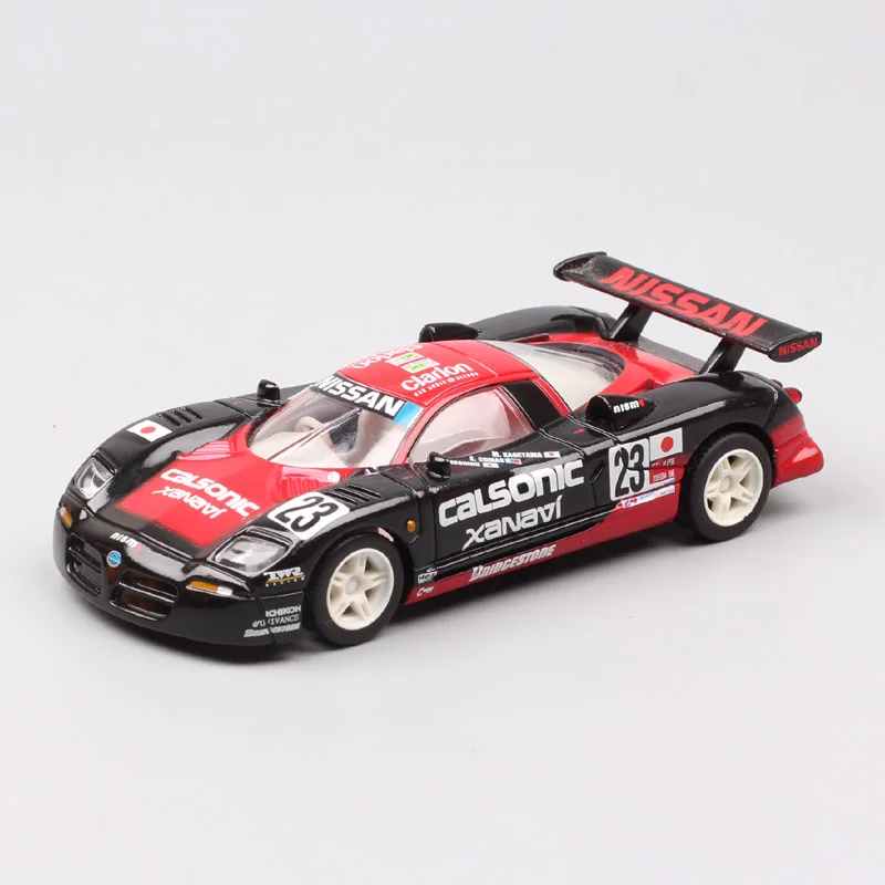 No Box 1:43 Scale Highspeed Nissan R390 GT1 No.23 Endurance GT Racing Car Model Metal Vehicles Diecast Toy Pull Back Of Boys