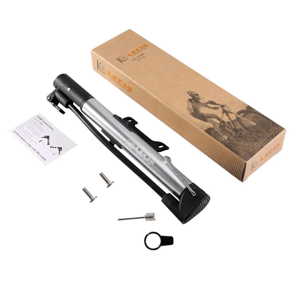 

Portable Mini Bicycle Pump High Pressure Cycling Hand Air Pump Ball Bicycle Tire Pump Inflator Ultralight Mountain Bike Pump