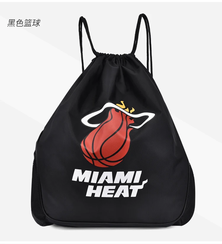 7 баскетбольная сумка с завязками верхняя сумка для хранения Lakers Warriors Fans баскетбольная сумка для мяча