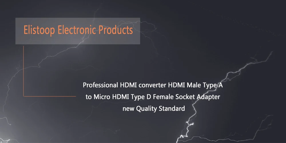 Профессиональный HDMI конвертер HDMI мужской тип A к Micro HDMI Тип D гнездо адаптера стандарт качества