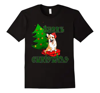 

Dachshund Christmas T Shirt Merry Christmas Gift Short Sleeve T Shirt Cotton T-Shirts