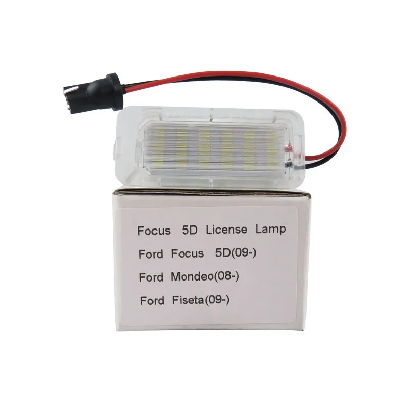 Подходит для Ford FOCUS 5D(09-)/Mondeo(08-) Светодиодный фонарь для номерного знака che pai deng