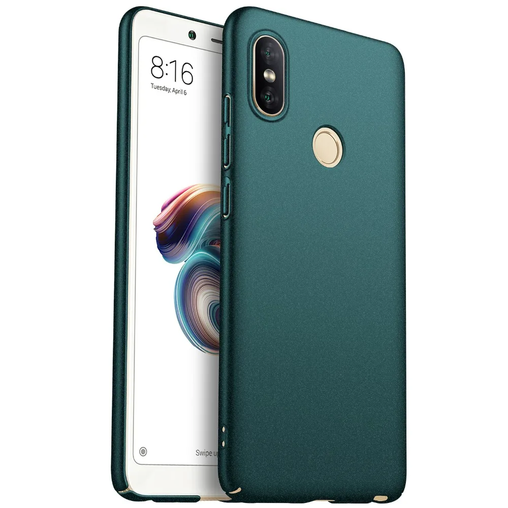 Чехол для Redmi Note 5 pro, Роскошный Матовый Жесткий чехол для ПК Note5 PRO 5Pro, защитный кожух