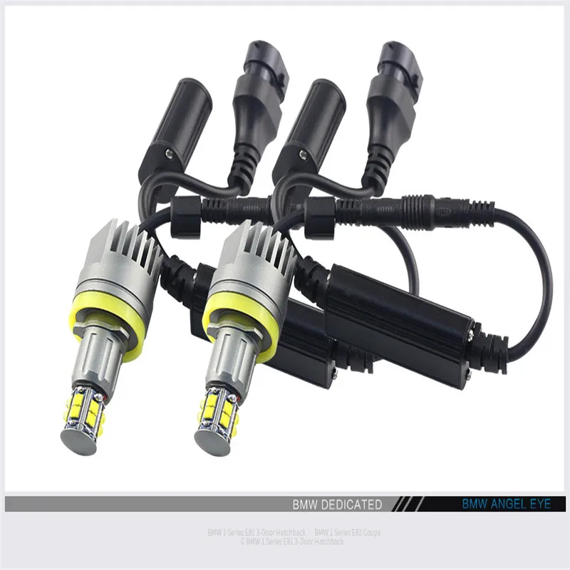  1 Set 120W LED Car-styling Angel Eyes Demon eyes light Highlighted Auto Lamp 12V For BMW E60 E61 E6 - 4000108430689