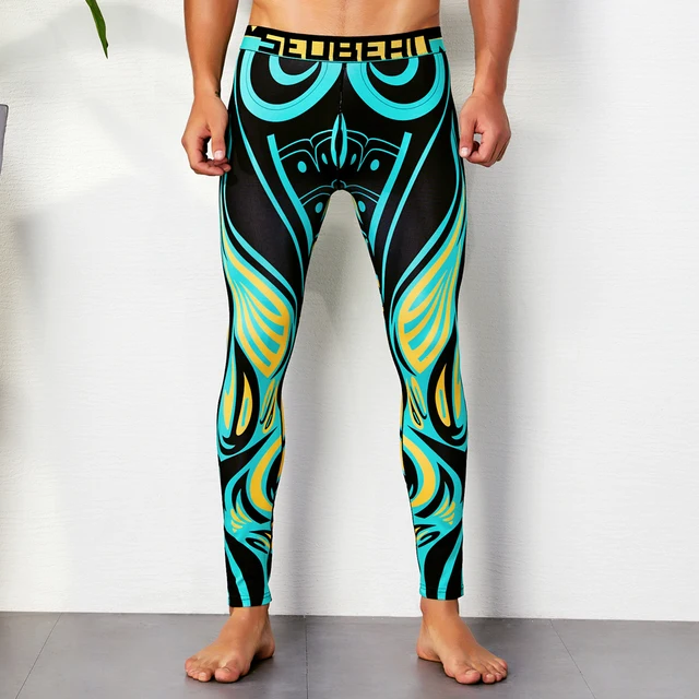 2020 Men's Color Compression Pants 