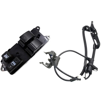 

1pcs Electric Master Power Control Window Switch 84820-02111 for Toyota & 1pcs Wheel Speed Sensor Front Left