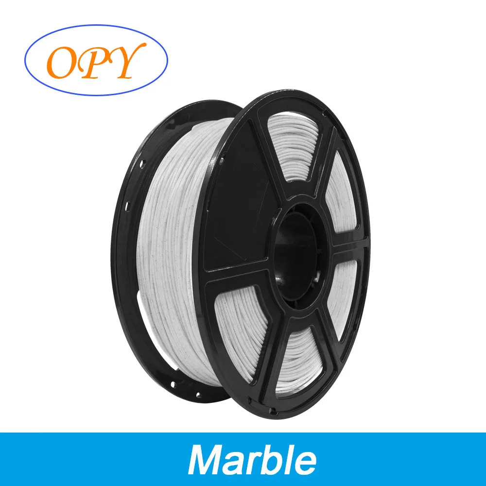 

Marble Pla 3D Printing Filament 1.75 Mm 1Kg 3D Thread Material Wire 10M 100G Sample Plastic For 3D Handles