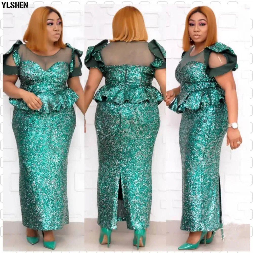 New African Dresses for Women Dashiki Super Elastic Sequins Long Africa Dress African Clothes Robe Africaine Vetement Femme 2019 03