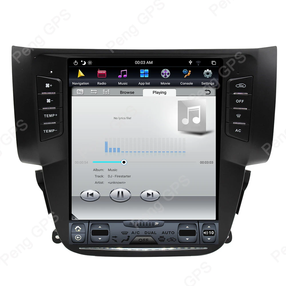 Discount Android 8.1 Tesla-style Vertical Screen GPS Navigation for Nissan Sylphy 2012+ Audio Player In-dash Carplay 4K 1920*1080 Unit 2