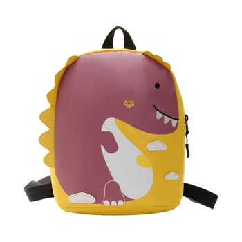 

Cute Toddler Kids Kindergarten School Bag 3D Cartoon Dinosaur Mini Backpack New Baby Boy Girl School Bag Satchel Mochila Escolar