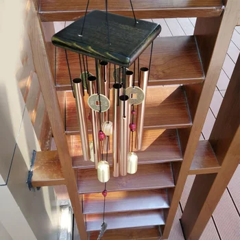 

Wind Chimes Ornament Balcony Hanging Large Bells Metal Pipes Garden Home Decor