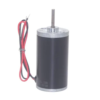 

6-24V Large Torque Permanent Magnetic Carbon Brush Motor High Power Speed for DIY Generator Motor & Accessories WWO66