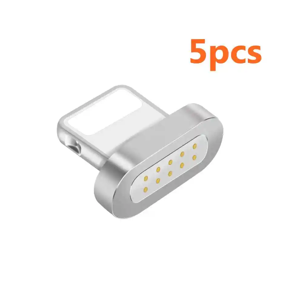 5 шт. Магнитный кабель штекер типа C Micro USB C вилки Быстрая Зарядка ...