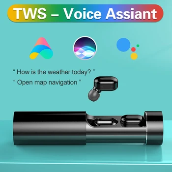 

TWS Wireless Earphones Bluetooth Headset HIFI Sound Sport Gaming Headphones Touch control Bluetooth 5.0 Earphone Wireless