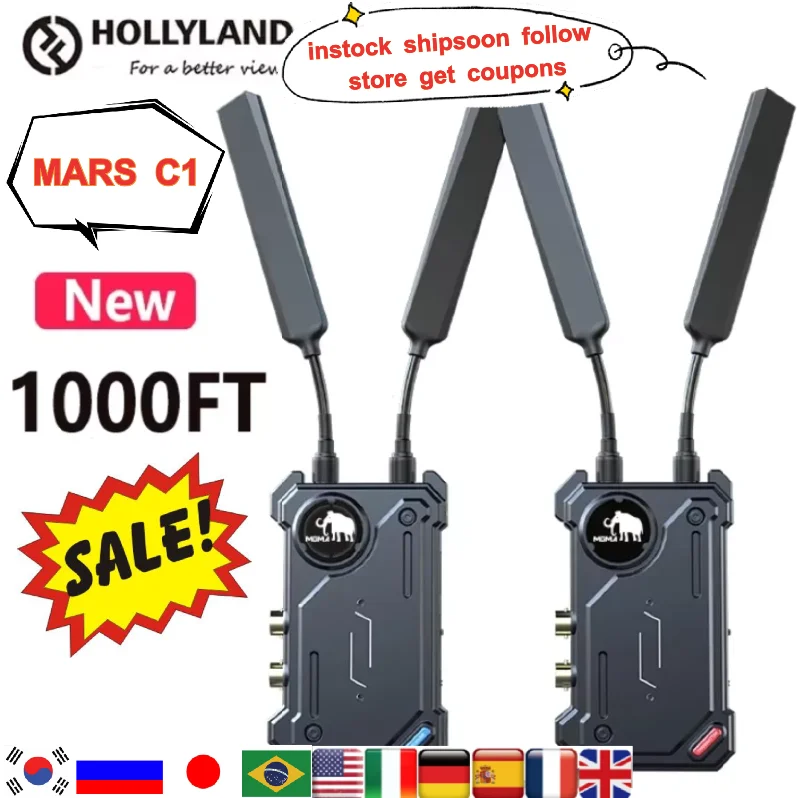 Hollyland COSMO C1 файлы Беспроводная система передачи видео HD передатчик изображения SDI