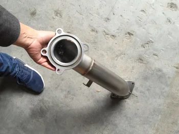 

3inch catless turbo downpipe exhaust pipe for cadillac ats 2.0t