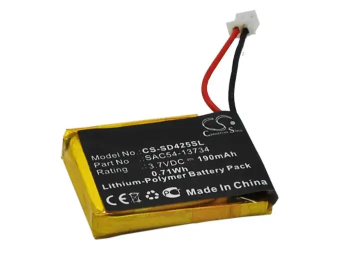 Cameron sino 190mah аккумулятор для спортдрессера 425 fieldtraker 425S FT-125 передатчик FT-125W передатчик SD-425