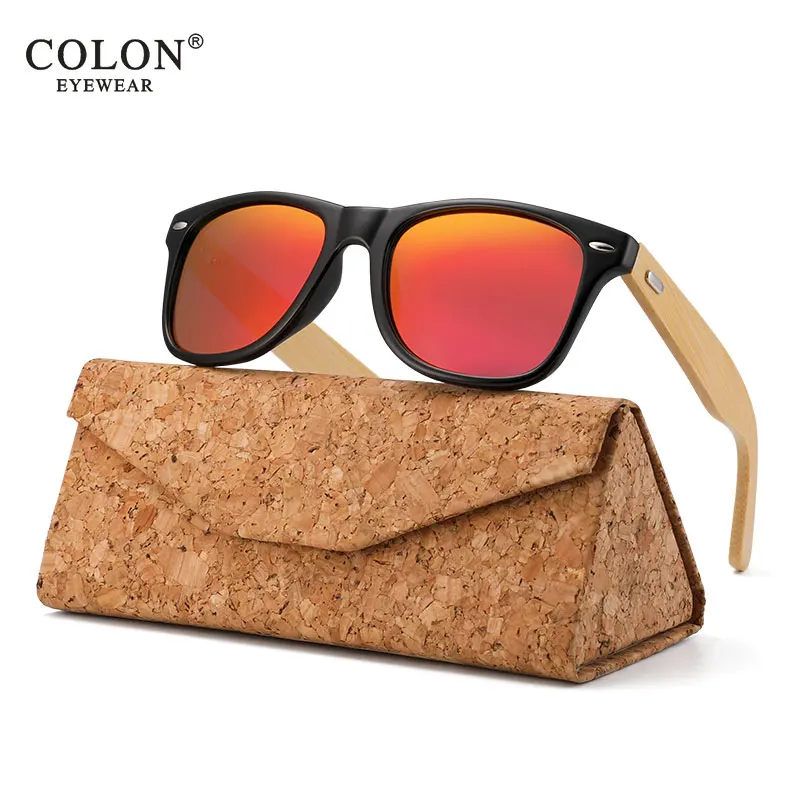 

luxury Wood Sunglasses Women Mens Bamboo Sunglass Women Brand Design Classic Goggles Red Mirror Sun Glasses Shades lunette oculo