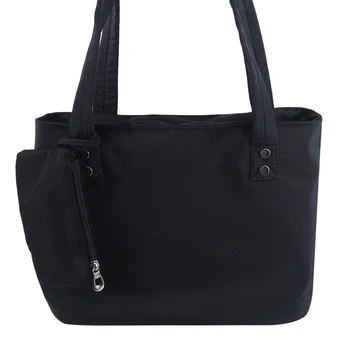 

Oxford Large Capacity Long Shoulder Handbag Shopping Tote Bag Beach Top-handle Bags 2 Piece Set Women Designer Nylon Handbags