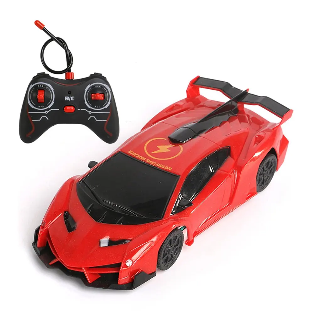 

4CH Remote Control RC Car Wall Climbing Sport Racing Car Rechargeable Stunt Toys Thunder Cool Car
