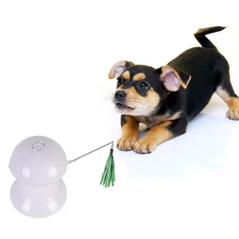 

Fun Electric Automatic Rotating Play Interactive IQ Training Toys Plush For Kitty Cat Scratching Toy Hot