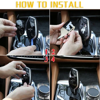 

Gear Decoration Cover Sticker For BMW G30 G38 G02 525530540540730 X3 X4