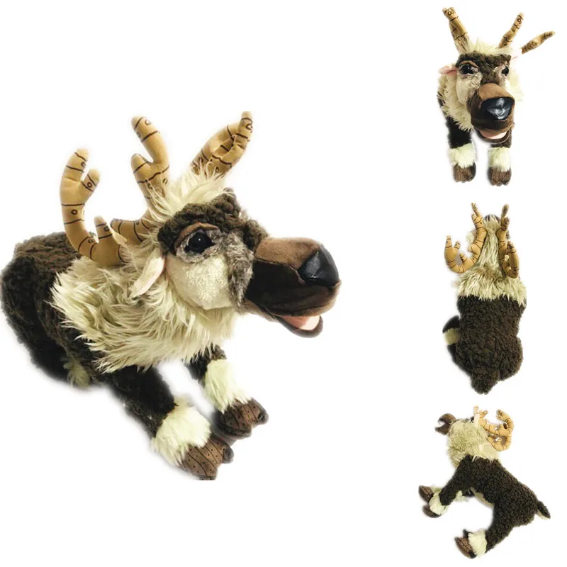 Бесплатная доставка кукла disney 1 шт./лот sven big The deer 40 см плюшевые подарки для детей |