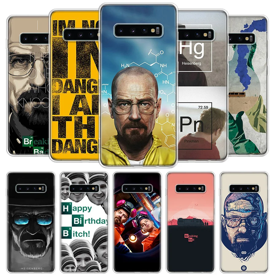 

Heisenberg Breaking Bad Cover Phone Case For Samsung Galaxy S11 S10 Lite Note 10 9 8 S9 S8 J4 J6 J8 Plus + S7 Edge Coque Shell