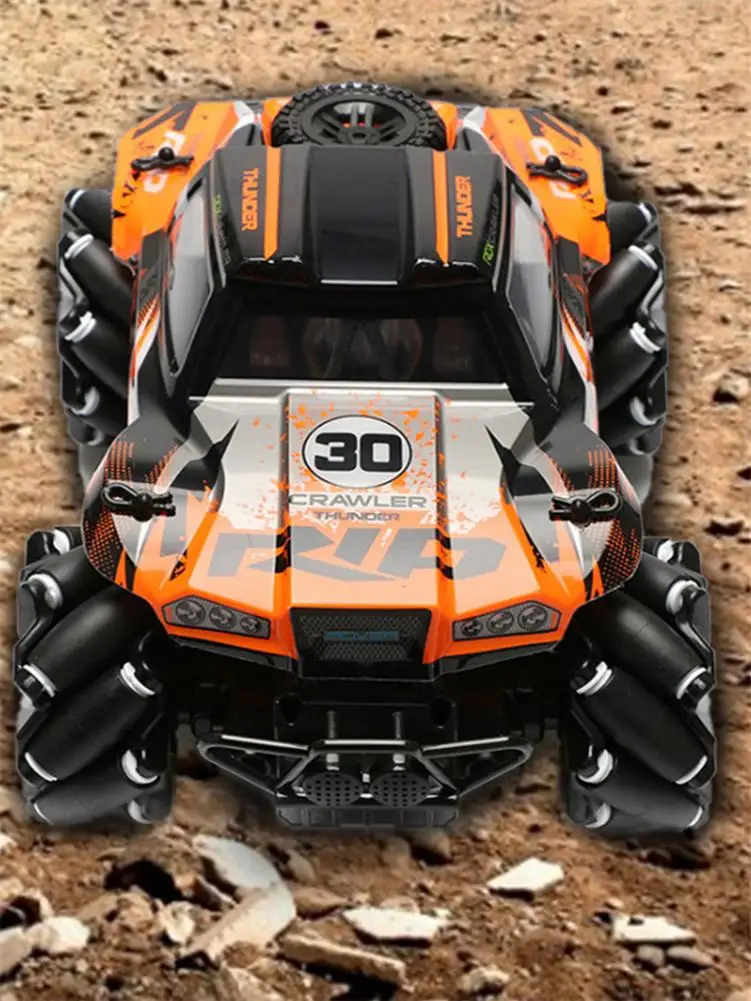 

Remote Control Car 1:14 2.4GHz Rechargeable 360 Rotation Drift Stunt Car Truck Four-wheel Drive Climbing Off-road Racing Car