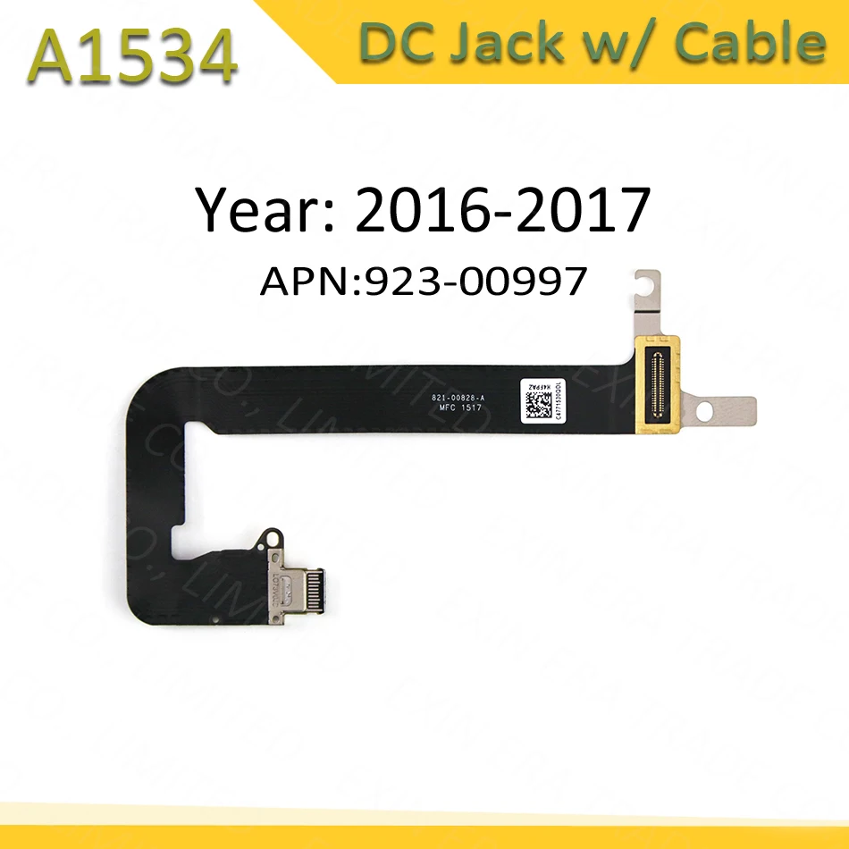 821-00482-A 821-00828-A для MacBook Retina 12 дюймов A1534 2016 2017 плата питания постоянного тока I/O USB-C с