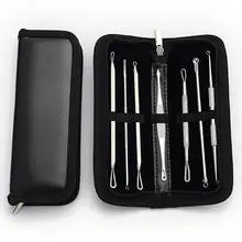 

7Pcs Blackhead Acne Comedone Pimple Blemish Extractor Remover Stainless Steel Tools