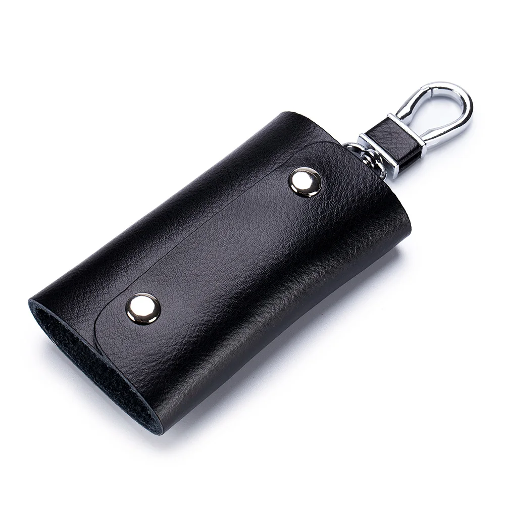 Cow Leather Men Women Key Bag Small Business Kay Case man Housekeepers Fashion Decorative Bags Keychain key case key holder key organizer key purse