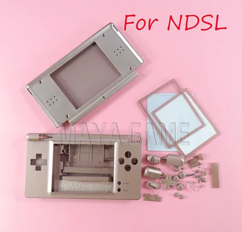

1set/lot Housing Shell Cover Case Full Set Replacement For Nintendo DS Lite for NDSL Game Console Case Cover
