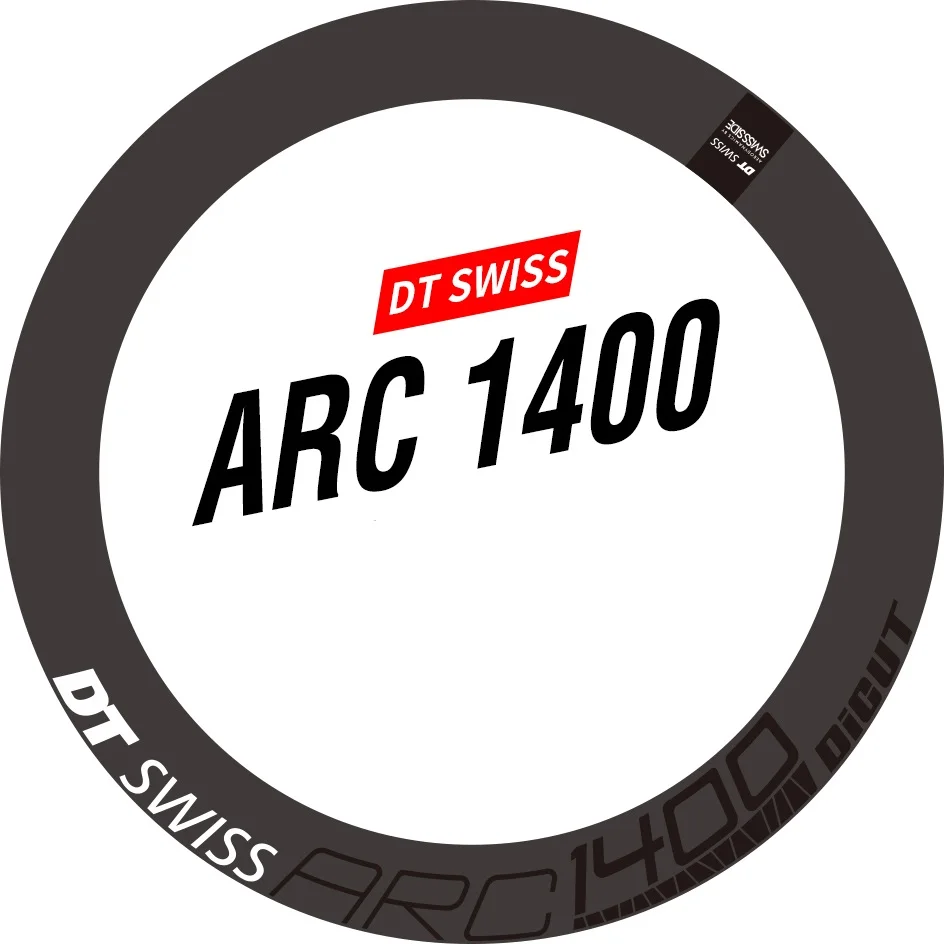 Двухколесная наклейка для DT ARC 1400 дорожного велосипеда углеродная велосипедная