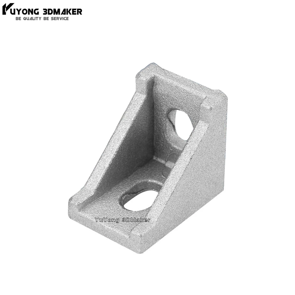 

10pcs/Lot 90 Degree Cast Corner Bracket 20x28x28mm for V-Slot Profile 2028 corner use 2020 industrial aluminum profile