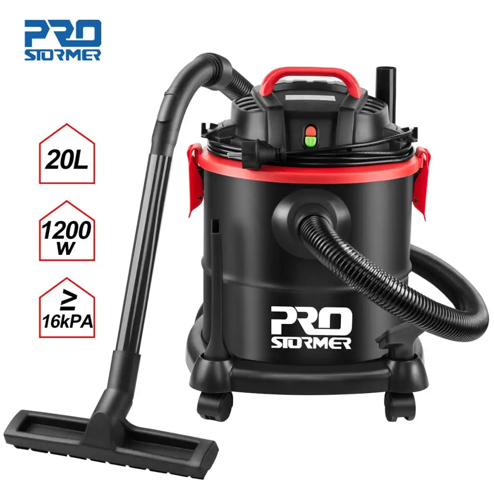 3 in 1 Vacuum Cleaner Wet/Dry/Blow 20L 1200W 16000PA Heavy-Dust Collector for Dog HairGarageCarHome&Workshop by PROSTORMER