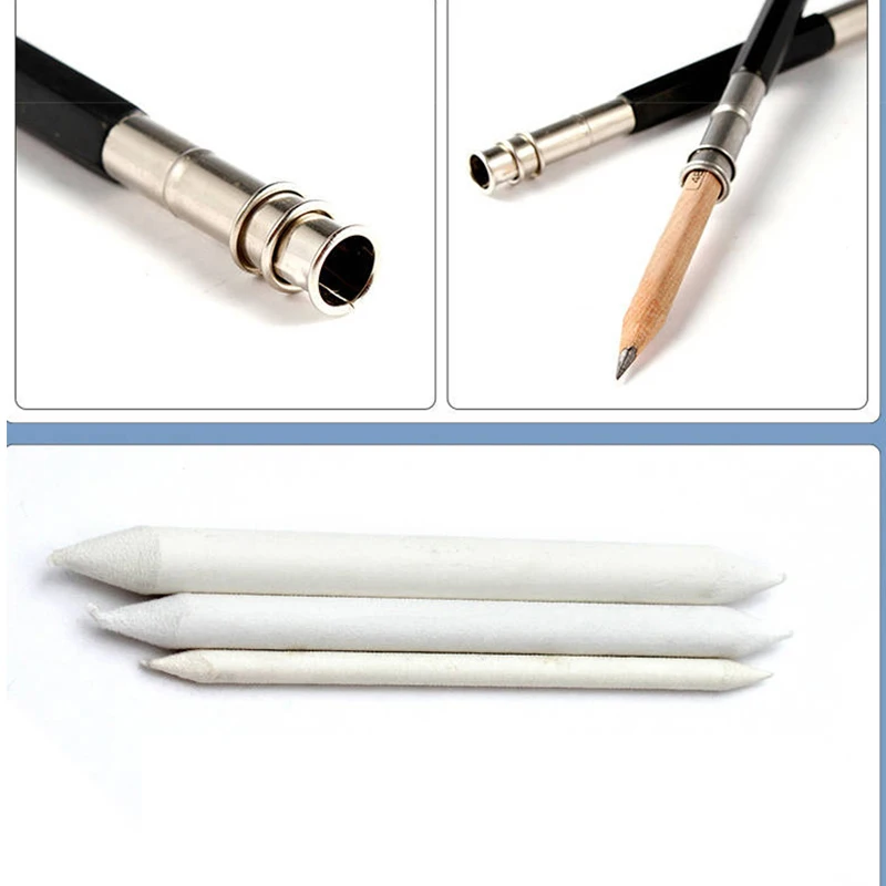 Billige Skizze bleistift set anfänger skizze stift set student mit 2b hb malerei malerei malerei werkzeug pinsel set kunst liefert