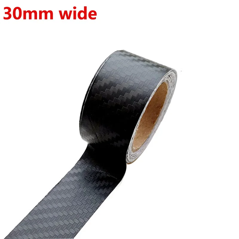Camera Sticker carbon fiber stickers scratch-resistant rough Lens Protection Film Body Sticker for Canon Nikon Sony all camera - Цвет: 30mm wide
