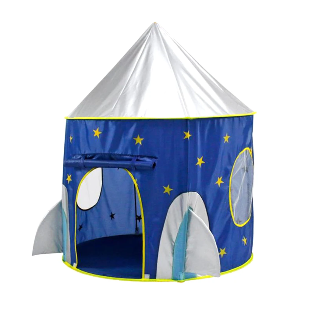 Play Tent for Kids,  Space Themed Castle Playhouse, with Carrying Case, for Boys Girls Inddoor Outdoor Fun Play