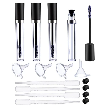 

8Ml Empty Mascara Tube With Eyelash Wand Rubber Inserts Funnels Transfer Pipettes Set Diy Mascara Container Eyelash Cream Contai