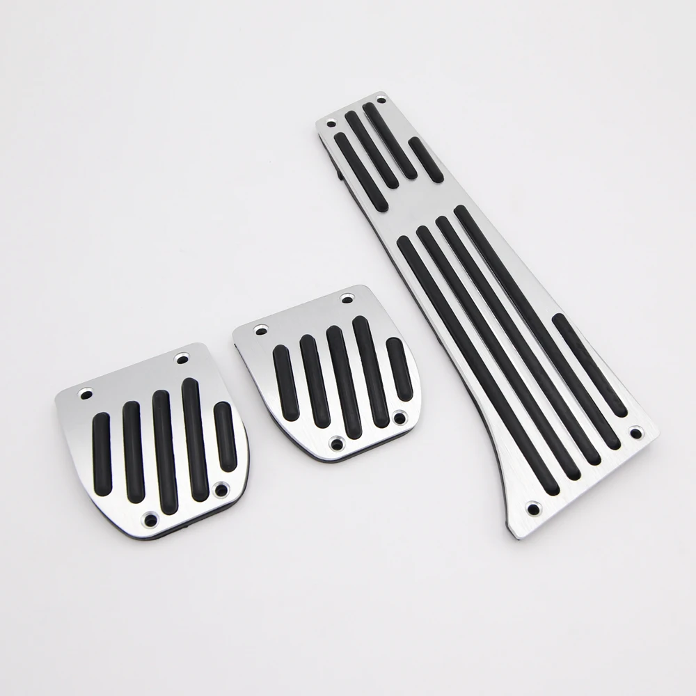 Accessories Aluminum alloy throttle pedal Brake Pedals AT MT Accelerator For BMW E60 E61 E63 E64 E70 M5 M6 5 Series 2006-2010 car accessories car pedals