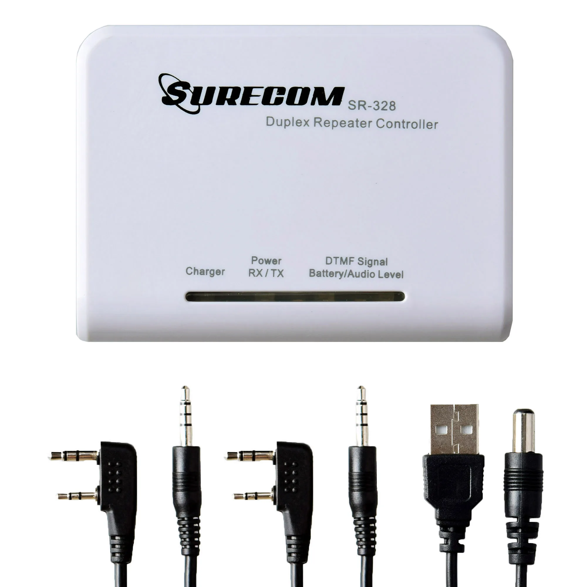 Surecom SR-328 двухсторонний дуплексный ретранслятор-контроллер с радиокабелем для